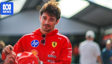 F1 live Australian Grand Prix: Oscar Piastri starts fifth, with Mercedes on front row