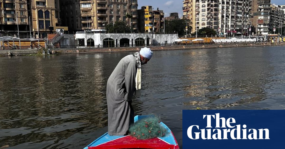 ‘The fish fled’: Nile fisherman earning more from collecting plastic than fish | Egypt