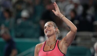 Sabalenka progresses in Miami to set up semi-final meeting with Rybakina, Fils wins thriller