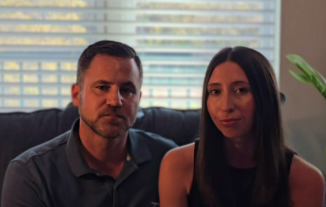 Cruz’s parents Shannon and David Kelly.