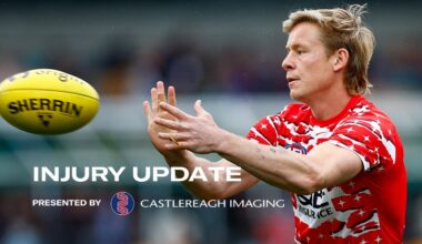 Injury Update: Round 3 Bye