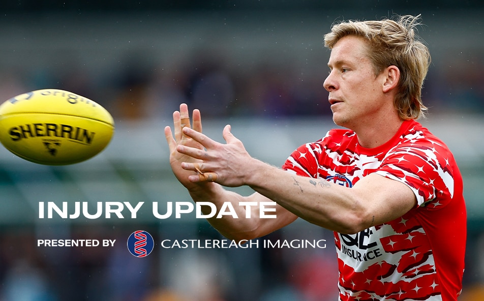 Injury Update: Round 3 Bye