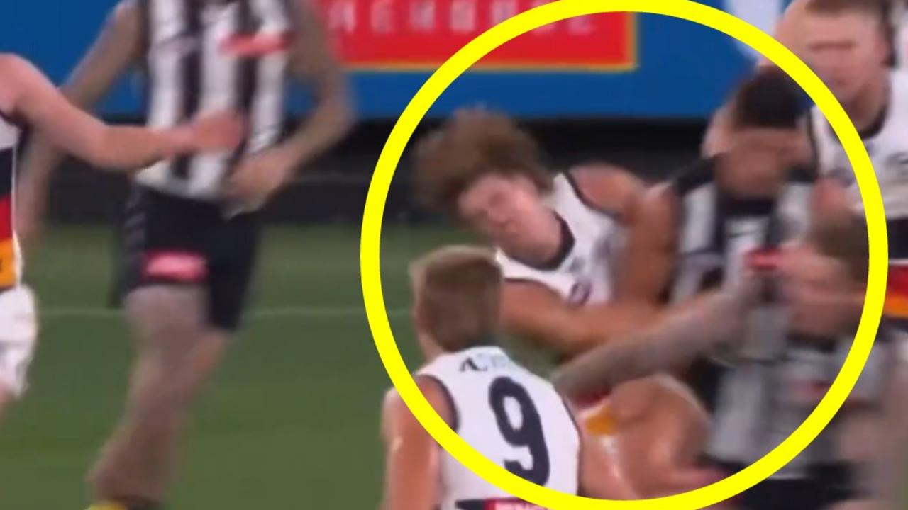 Scott Pendlebury suspension, Josh Worrell, video, AFL games played record, Collingwood Magpies v Adelaide Crows, latest news