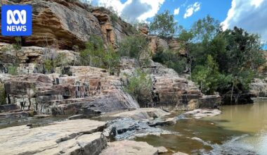 Warning fracking on Tanumbirini Station could damage hot springs