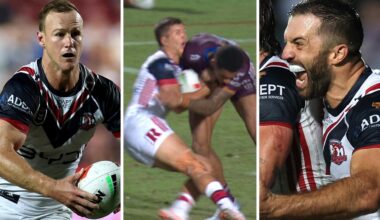 Sydney Roosters def. Manly Sea Eagles, Round 4, Daly Cherry-Evans, Jason Saab sin bin, Robert Toia, Tom Trbojevic