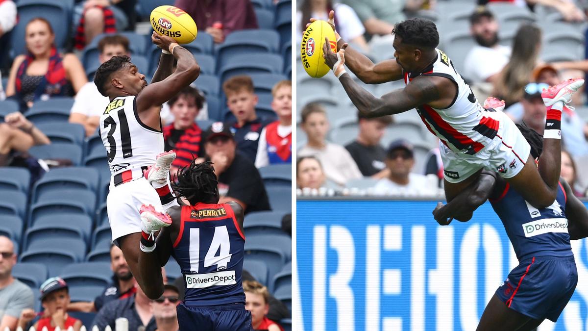 Liam Ryan: Former West Coast Eagles star produces early Mark of the Year contender for new club St Kilda
