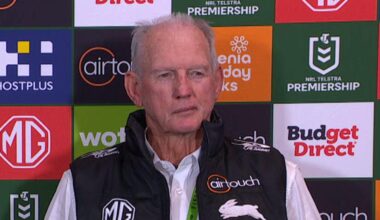 Wayne Bennett press conference after Alex Johnston makes history, video, reaction, South Sydney Rabbitohs