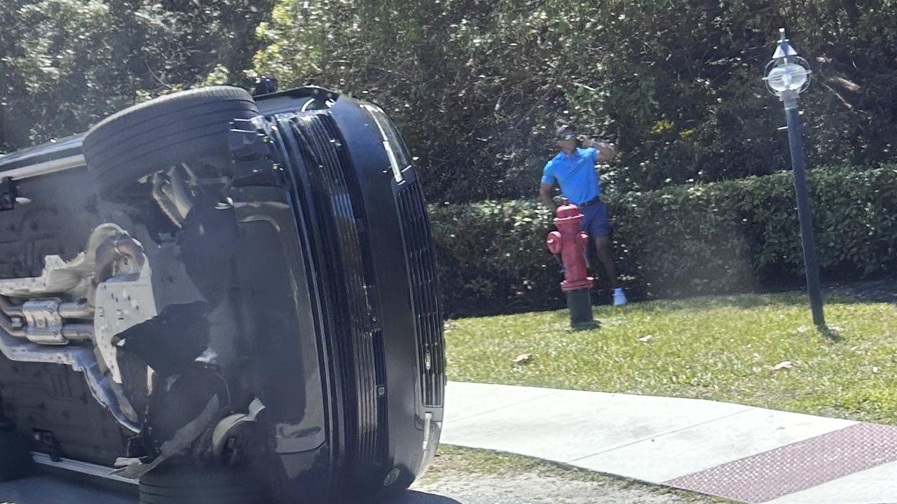 Tiger Woods arrested after crash; Donald Trump feels badly