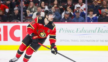 Ottawa Senators D Thomas Chabot may need surgery on arm after J.T. Miller cross-check