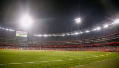 Football fan passes away at MCG during Carlton-Richmond clash