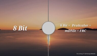 Display 8-Bit,10-Bit, ProScaler & mDNIe