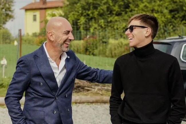 Alex Carera and Tadej Pogačar