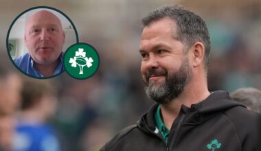 Ireland 'lucky' with Andy Farrell in contrast to England and Borthwick