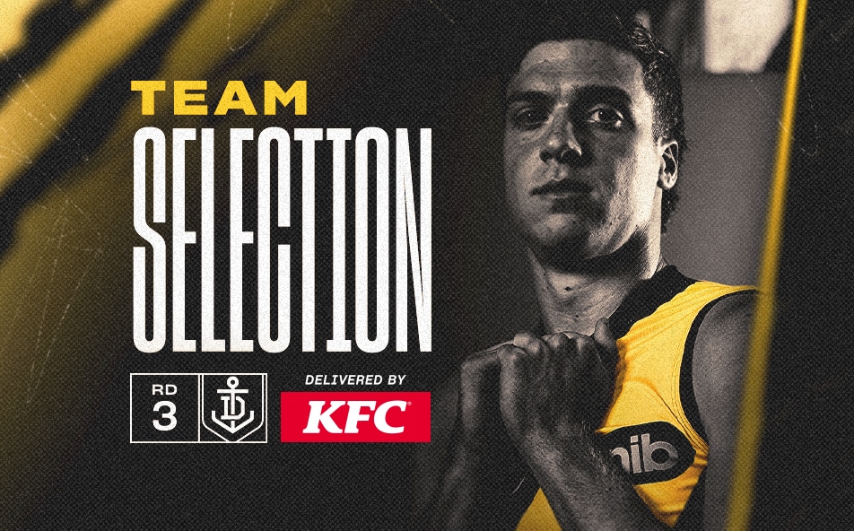 Tigers make four changes for Dockers clash