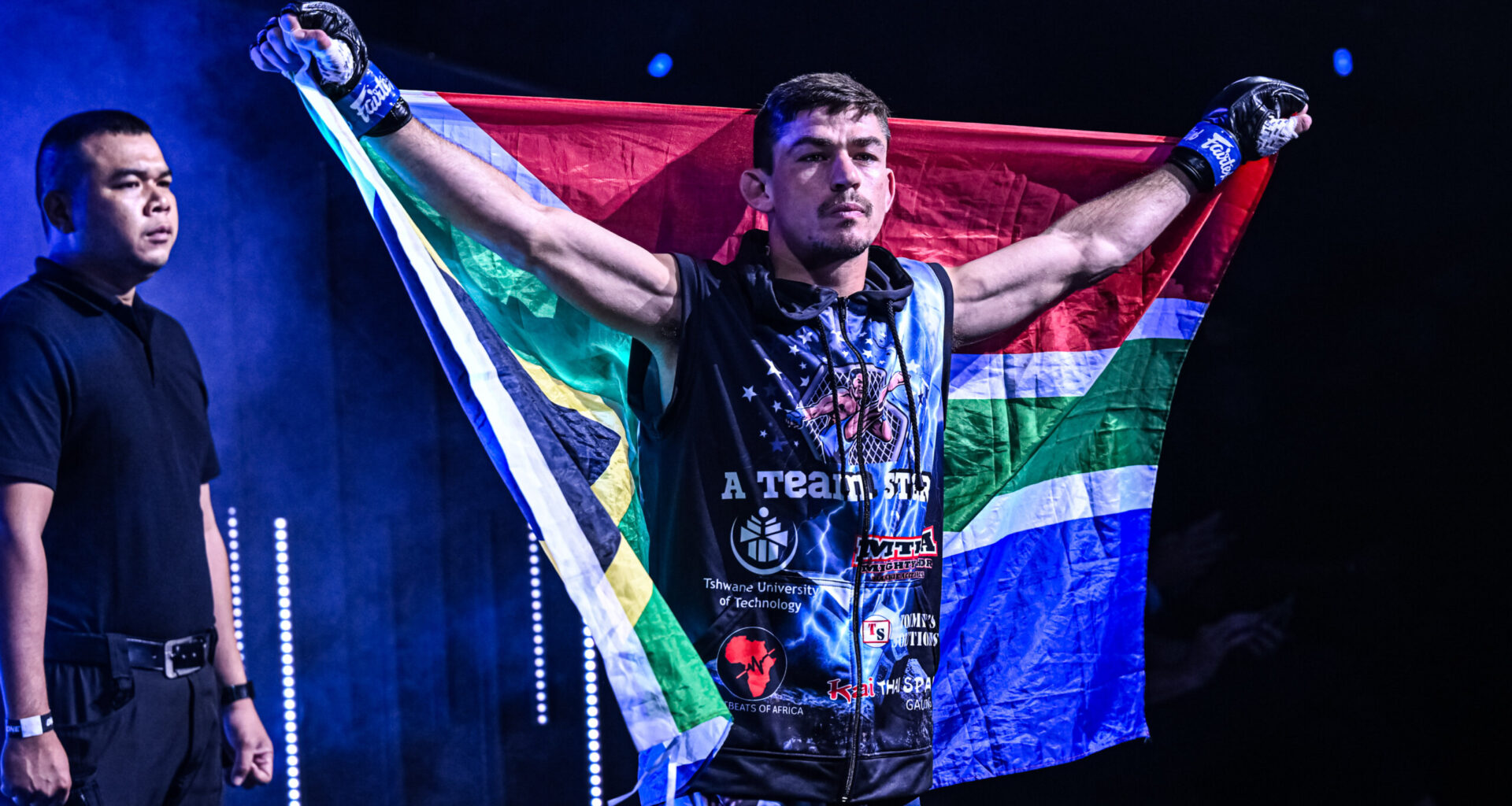 Avazbek Kholmirzaev Willie van Rooyen ONE Fight Night 37 1