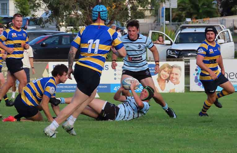 Nelson Bay Gropers thump Epping Rams 71-0 in rugby trial