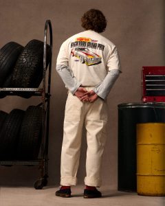 The Backyard Grand Prix collection tee, featuring Allan Moffat's Ford XC Falcon.