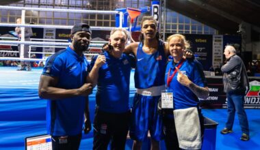 Lavont Brownlee won gold for USA Boxing in this week's elite tournament in Sofia, Bulgaria. Photo: USA Boxing