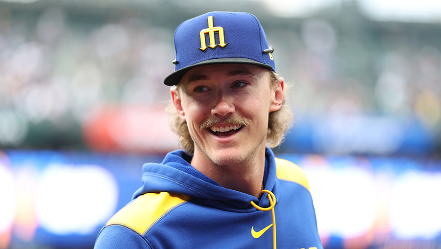 Seattle Mariners Bryce Miller...