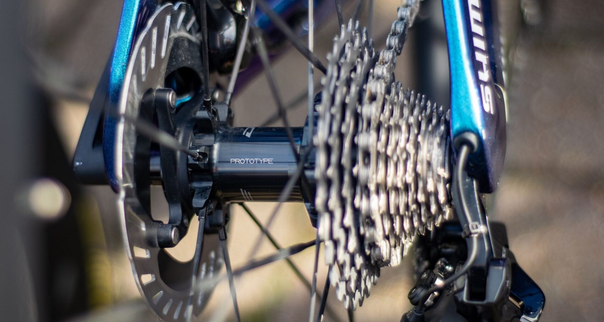 A prototype Dura-Ace wheel