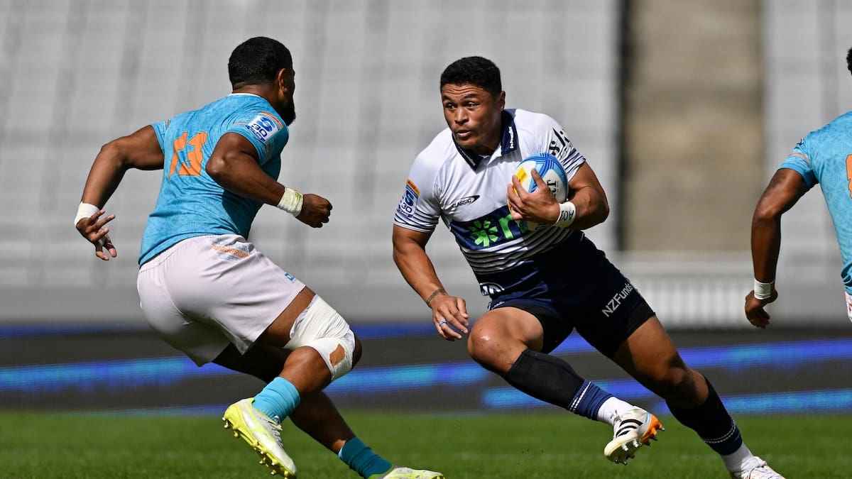 Blues v Moana Pasifika: Vern Cotter’s side move to second on the ladder with bonus-point win