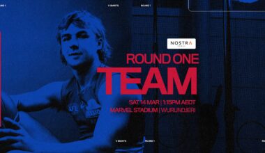 AFL Team | Round 1 v GWS GIANTS