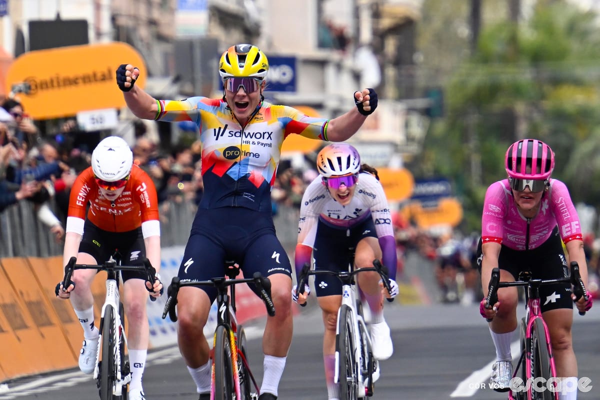 Lotte Kopecky is back on top at Milan-San Remo - Escape Collective