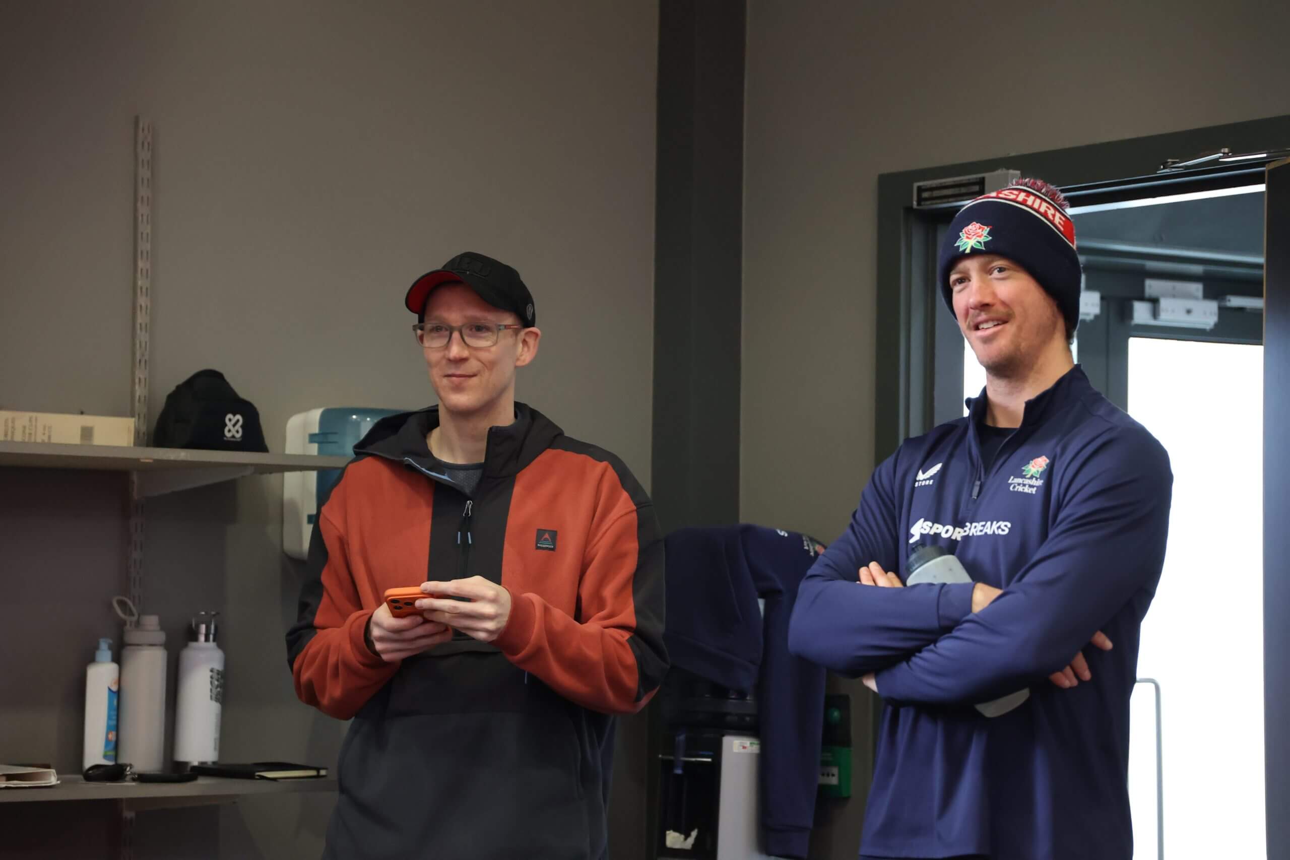 Keaton Jennings talks work loads with Sam Dalling