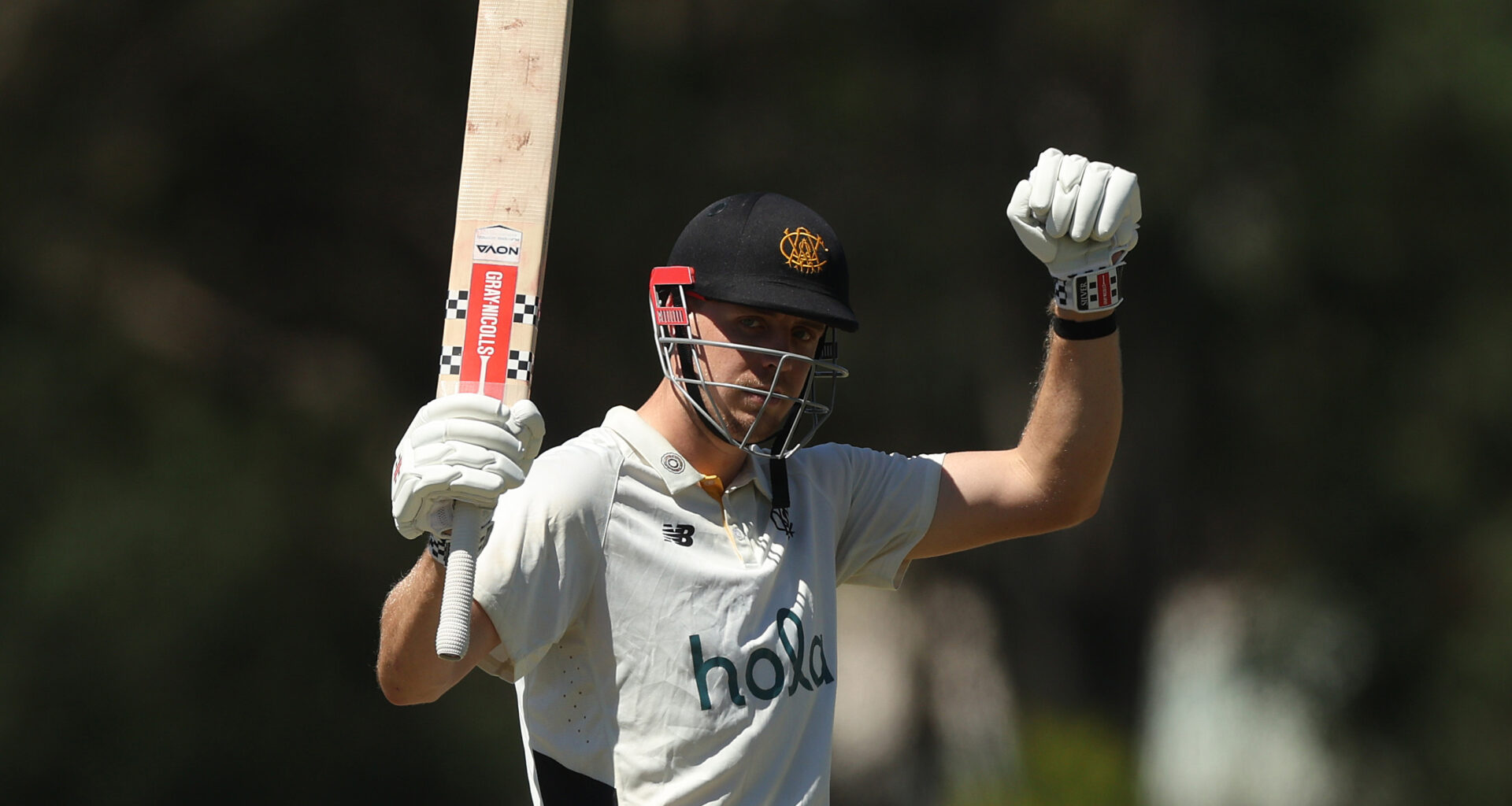 Green scores first ton of summer with WA in charge