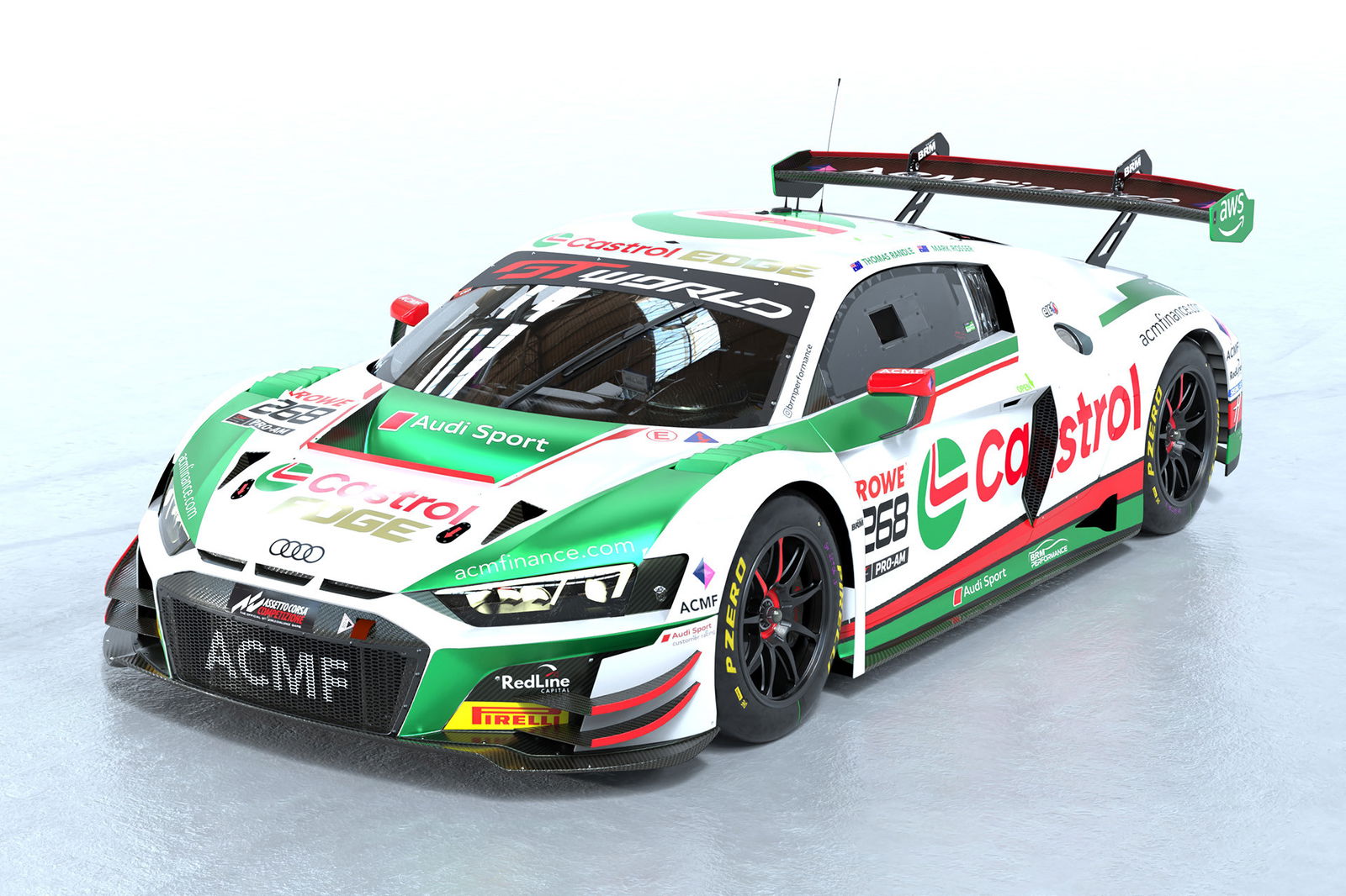 Castrol backing for Randle in GT World Challenge cameo