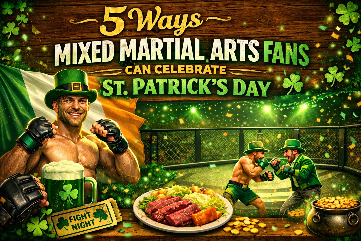 St. Patrick’s Day, mixed martial arts