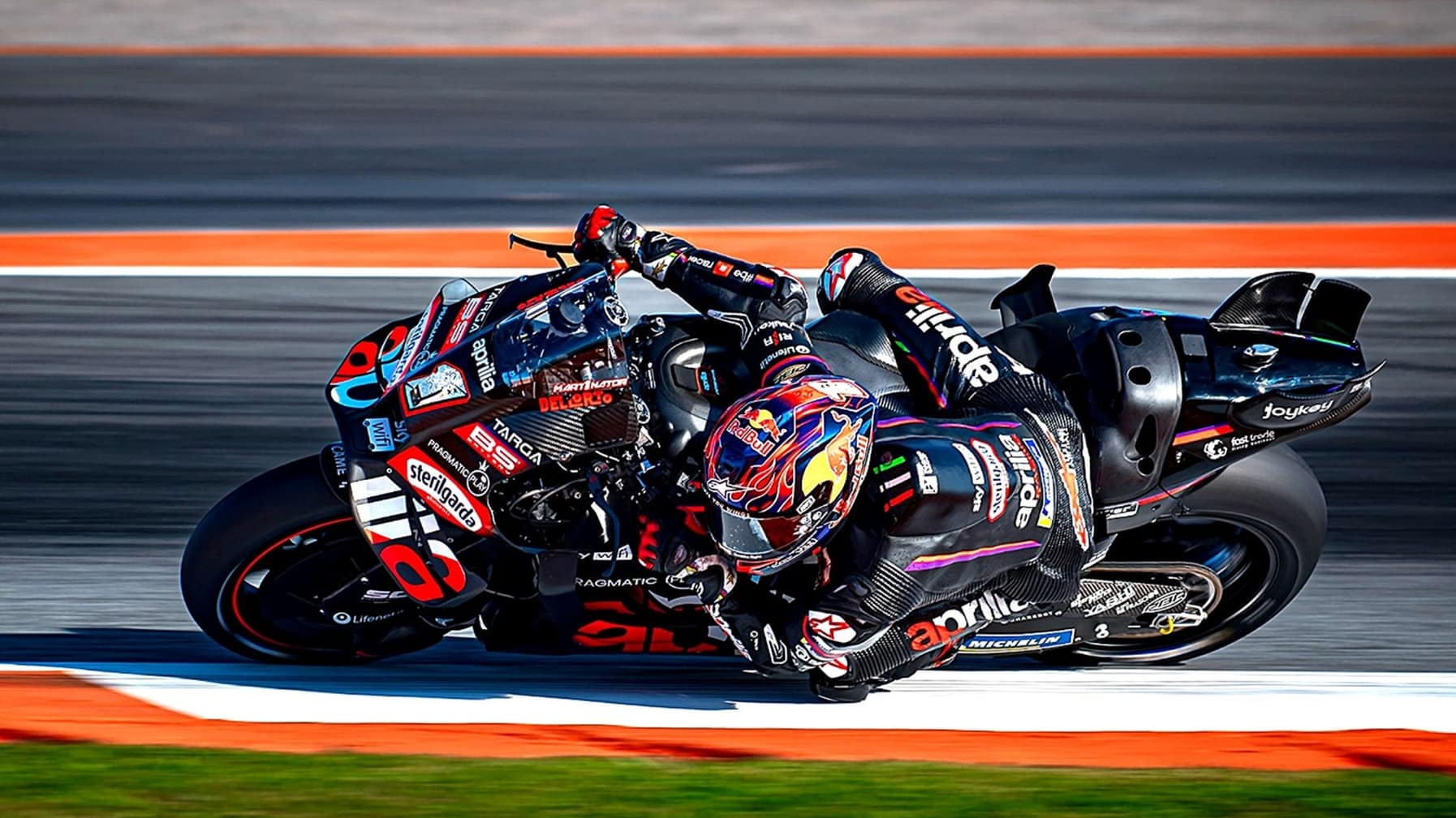 'A MotoGP bike is an aeroplane that flies on the ground!'