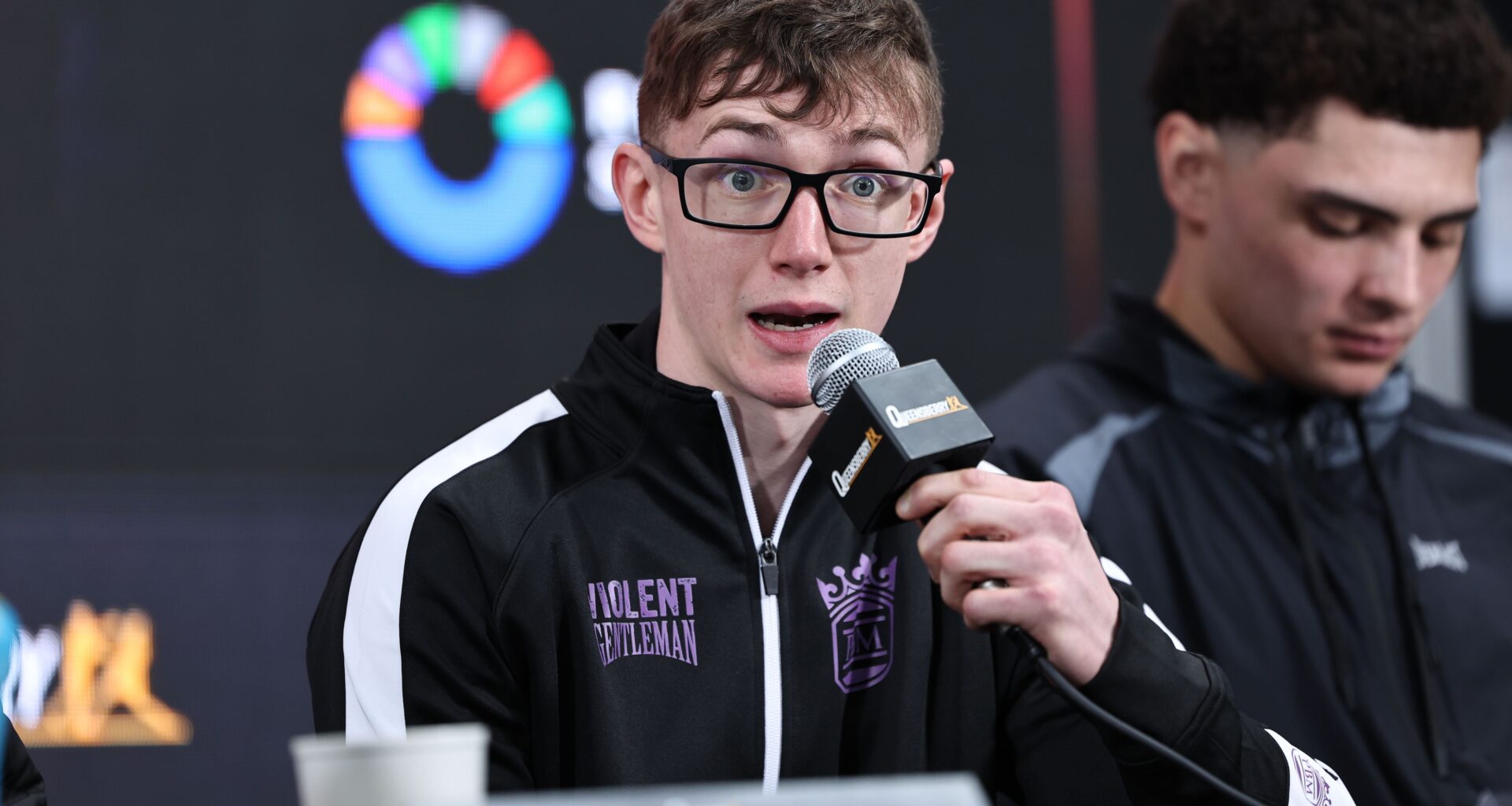 UNLUCKY: Murphy at final press conference ahead of the fight