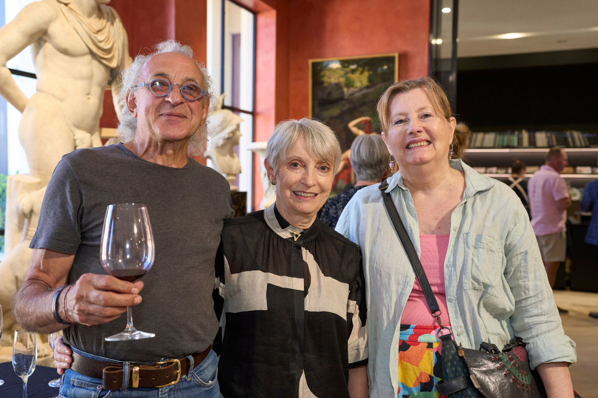 Neville Assad-Salha, Enza Maselli and Lynn Assad-Salha