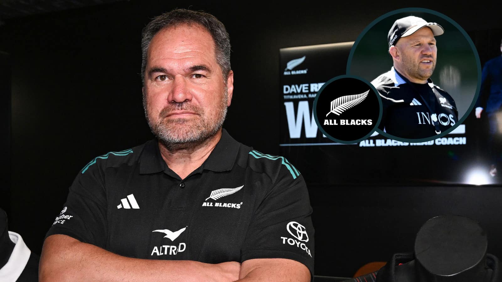 What Dave Rennie has 'acknowledged' about the All Blacks pack