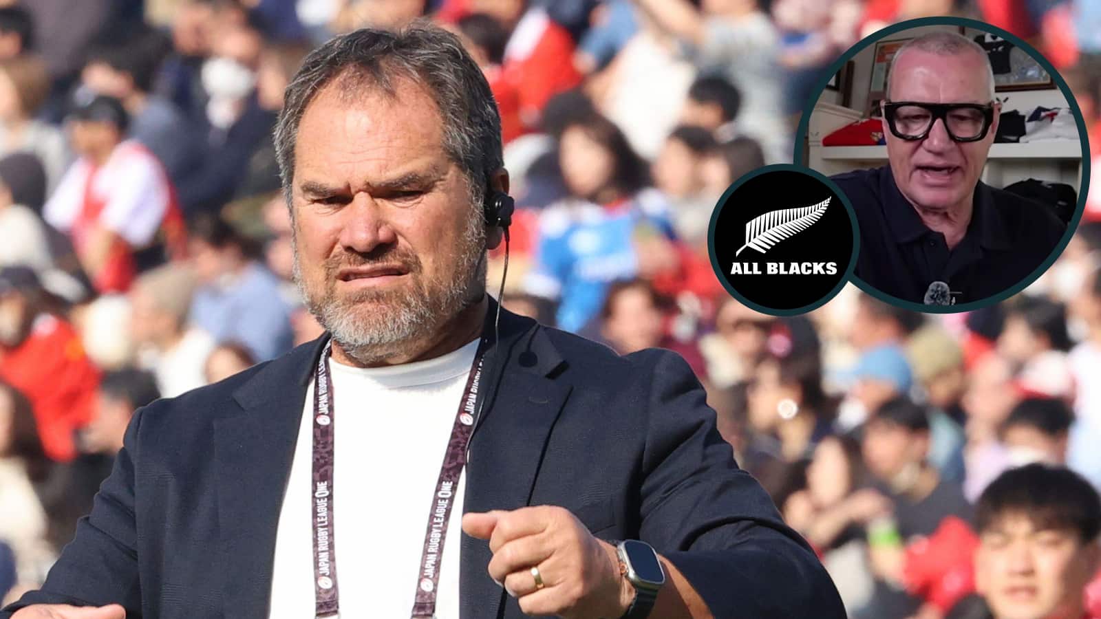 Sir John Kirwan 'blames' Springboks after Dave Rennie named All Blacks boss