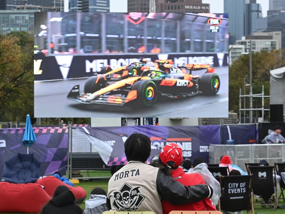 F1 Melbourne Fan Festival Federation Square