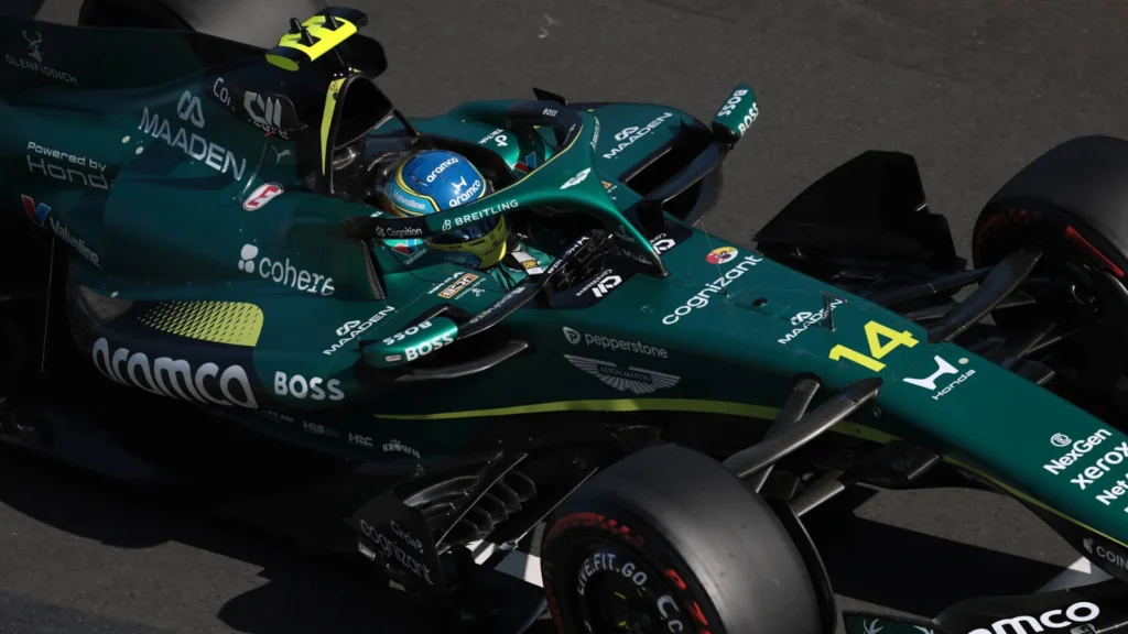 Fernando Alonso was again forced to retire in Shanghai due to extreme vibrations from his AMR26