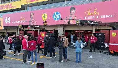 Ferrari F1 2025 Boom Gantry