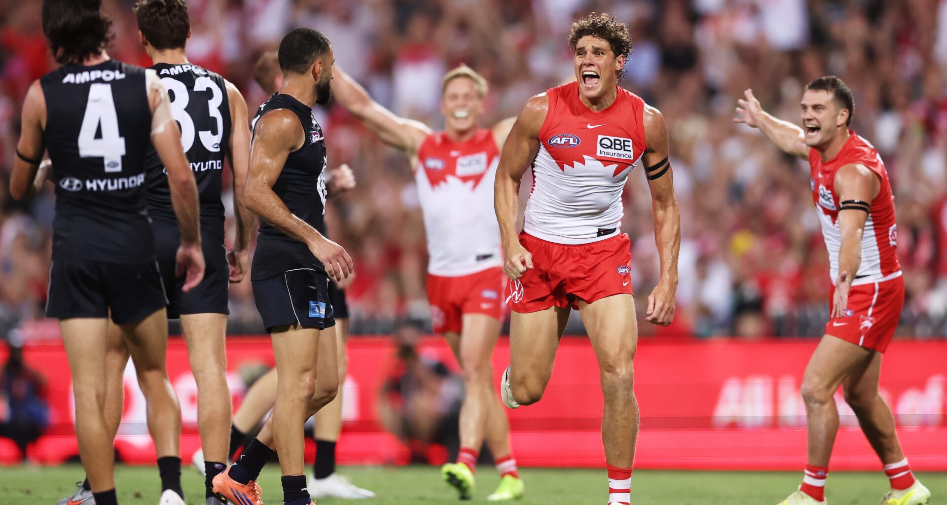 Swans' stunning blitz sinks Blues in season-opener