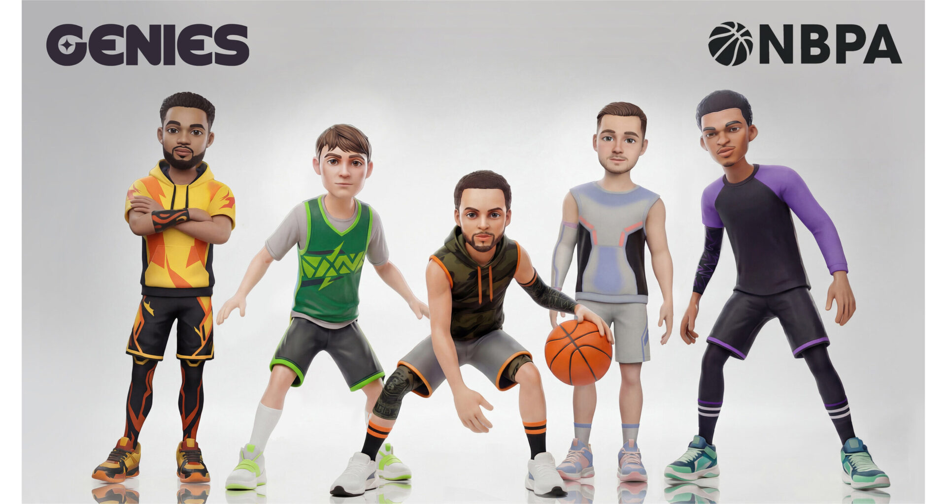 GENIES AND NBPA PARTNER TO BRING BASKETBALL SUPERSTARS TO LIFE AS INTERACTIVE AVATARS FOR GAMES AND APPS