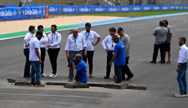 Brazil MotoGP weekend disrupted by track sinkhole