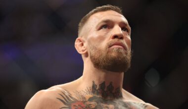 Conor McGregor reacts as he's 'given date and opponent' for UFC return fight