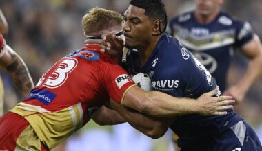Cowboys star set to undergo scans following 'Cannonball' tackle - NRL News