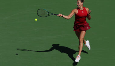 Sabalenka returns to desert with Anisimova in her quarter