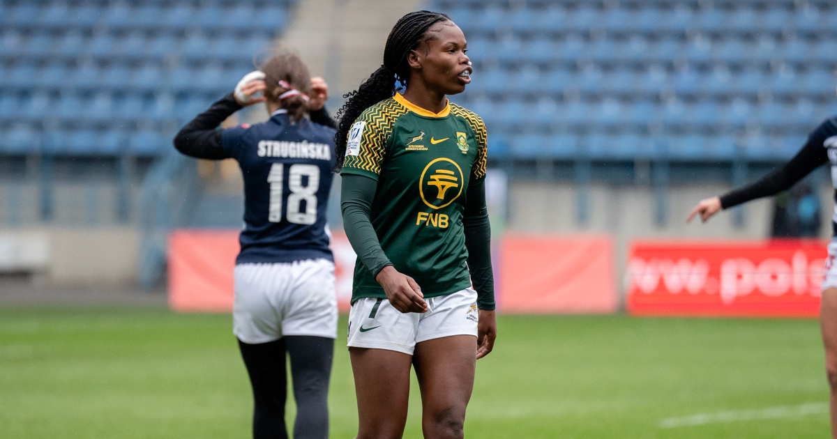 Maria Tshiremba's simple Springboks message ahead of SVNS 2 finale