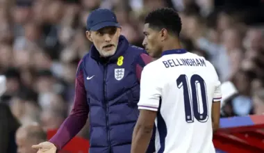 England squad for March 2026: Thomas Tuchel names roster for Uruguay and Japan friendlies image