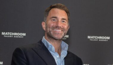 Eddie Hearn hits back after Dana White brands him a 'p****' over boxing fight