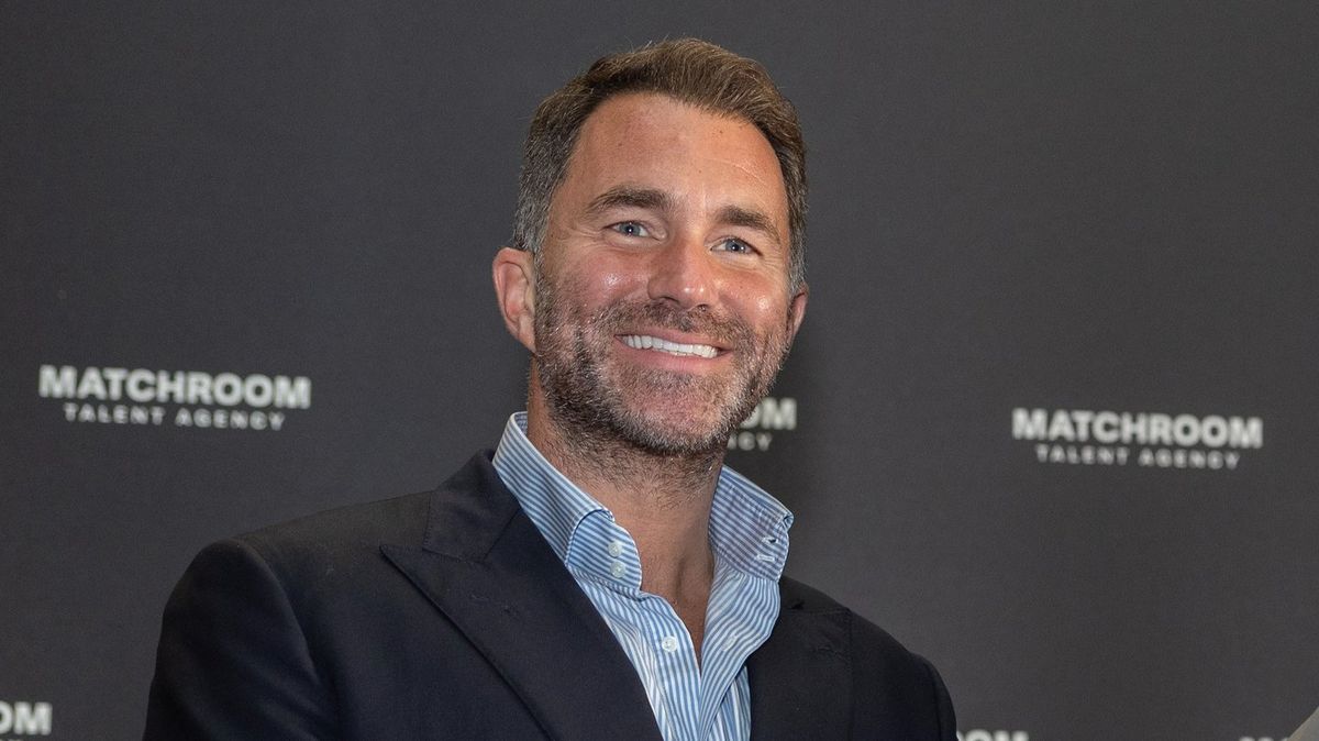 Eddie Hearn hits back after Dana White brands him a 'p****' over boxing fight