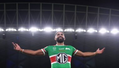 The prime minister, the pitch invasion, and a 53-year rugby league record broken